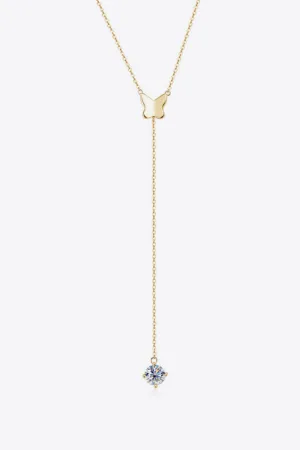 *APP EXCLUSIVE* 1 Carat Moissanite 925 Sterling Silver Necklace
