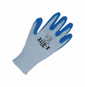 BDG X-Site Coated Gloves M - Foam Latex, Full Finger Knit