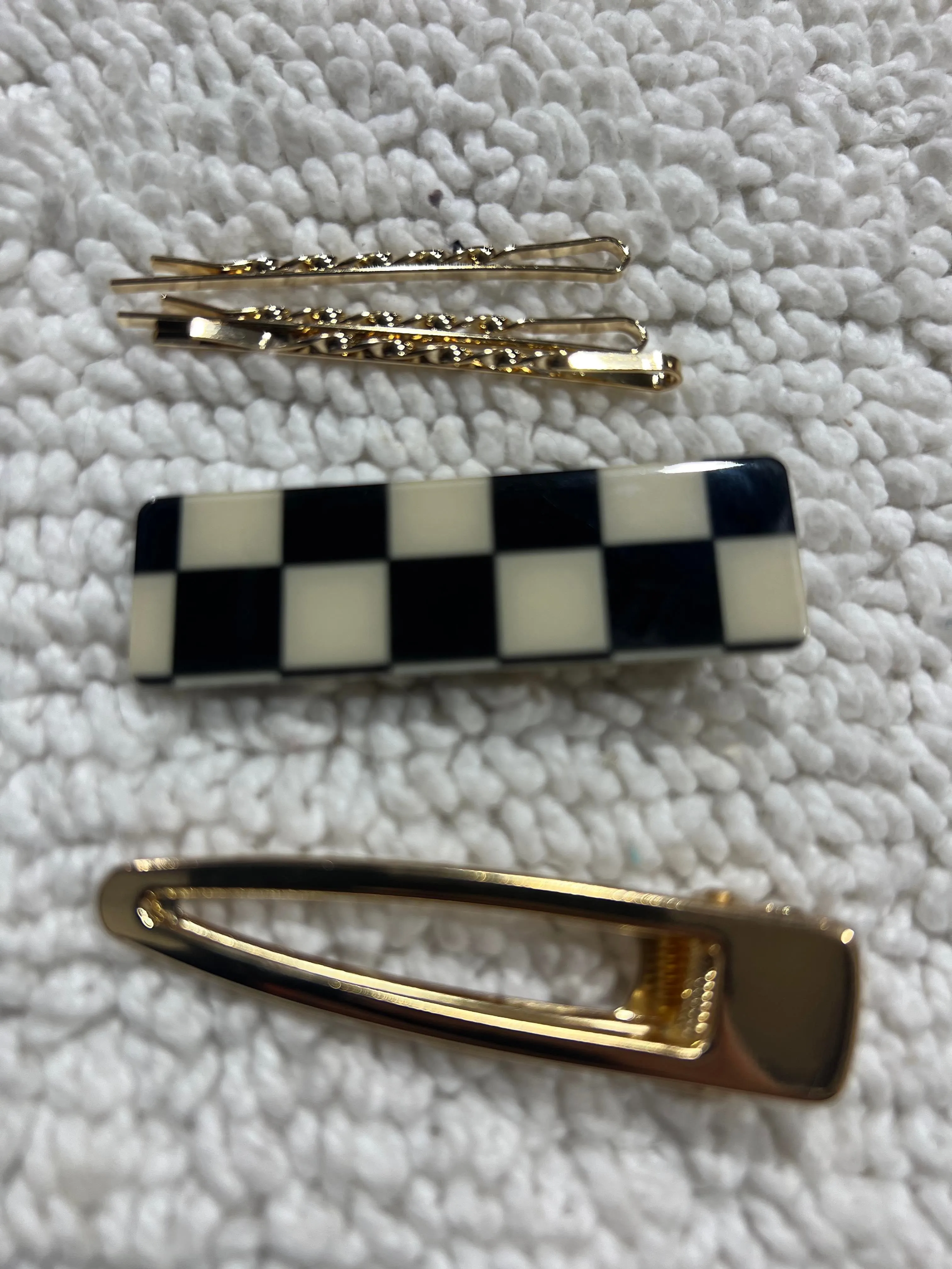 Checkered Hair Accessories