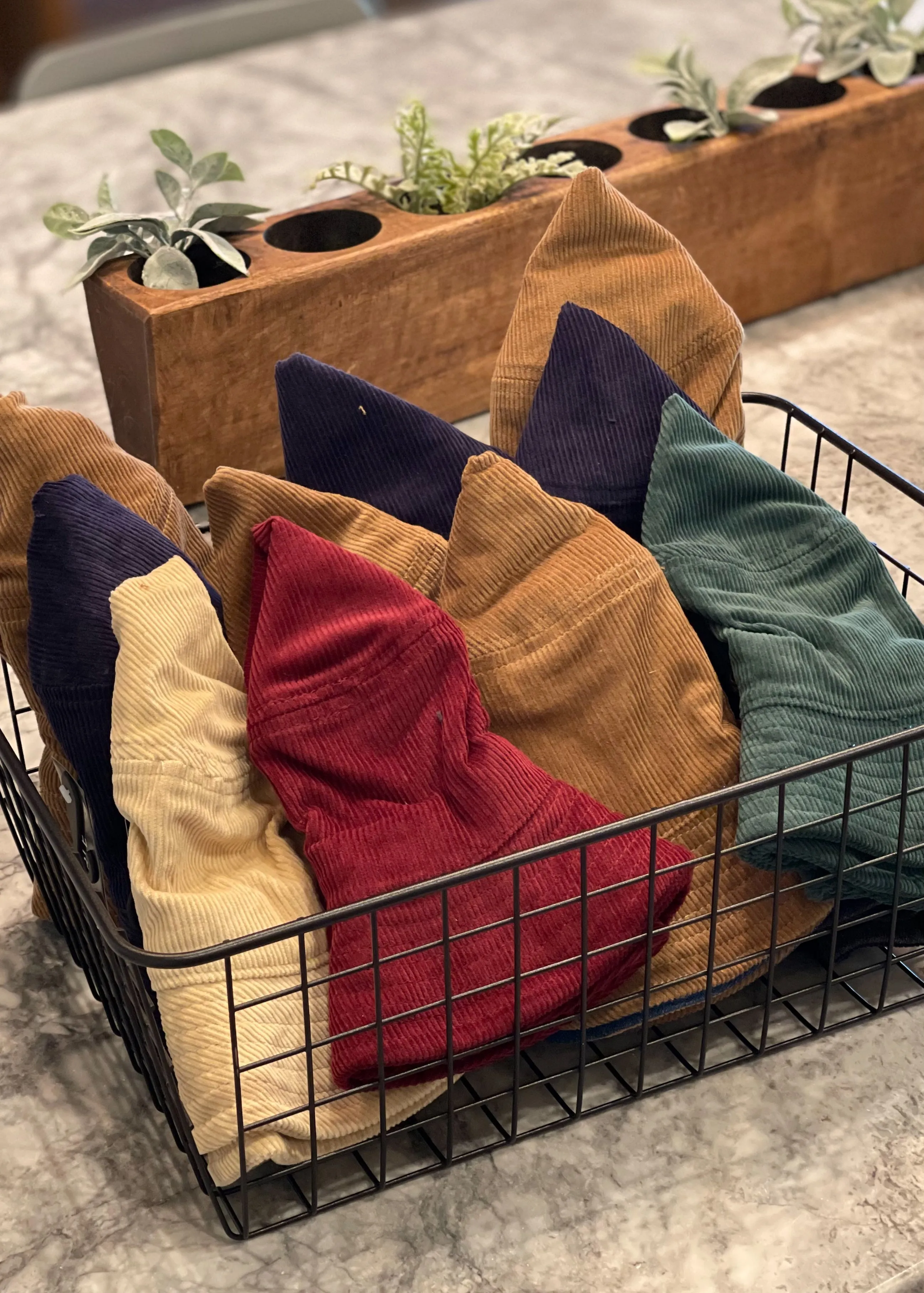 Corduroy Bucket Hats
