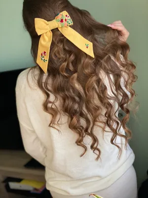 Cute hair accessories Christmas hair bow