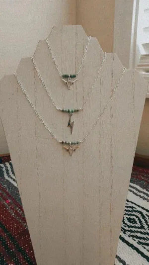 Dainty paperclip bull Choker