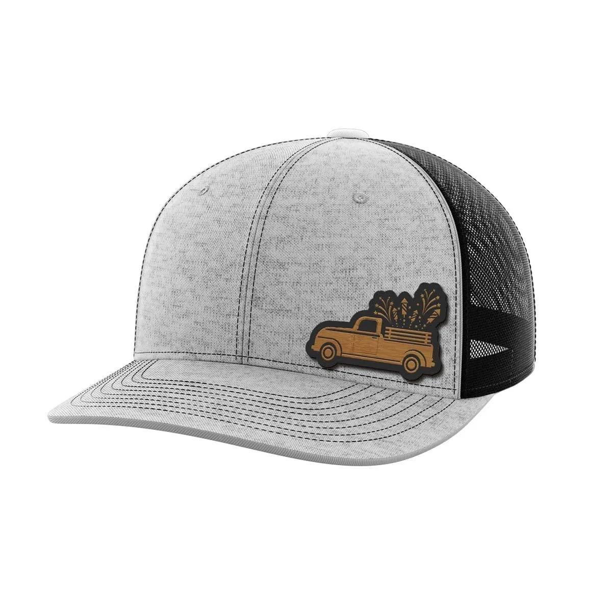 Fireworks Truck Bamboo Patch Hat