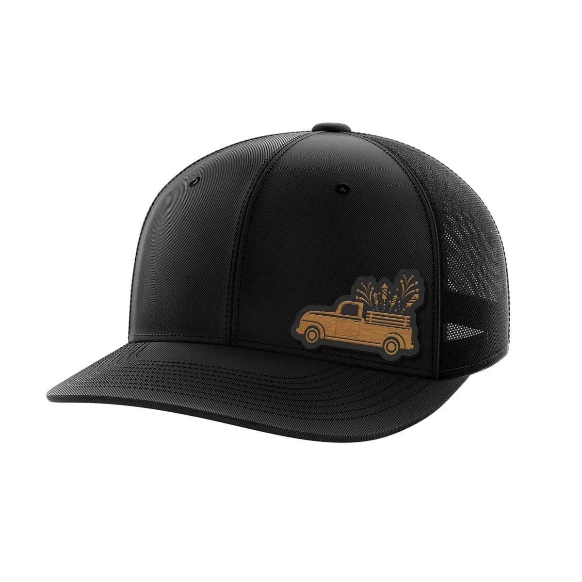 Fireworks Truck Bamboo Patch Hat