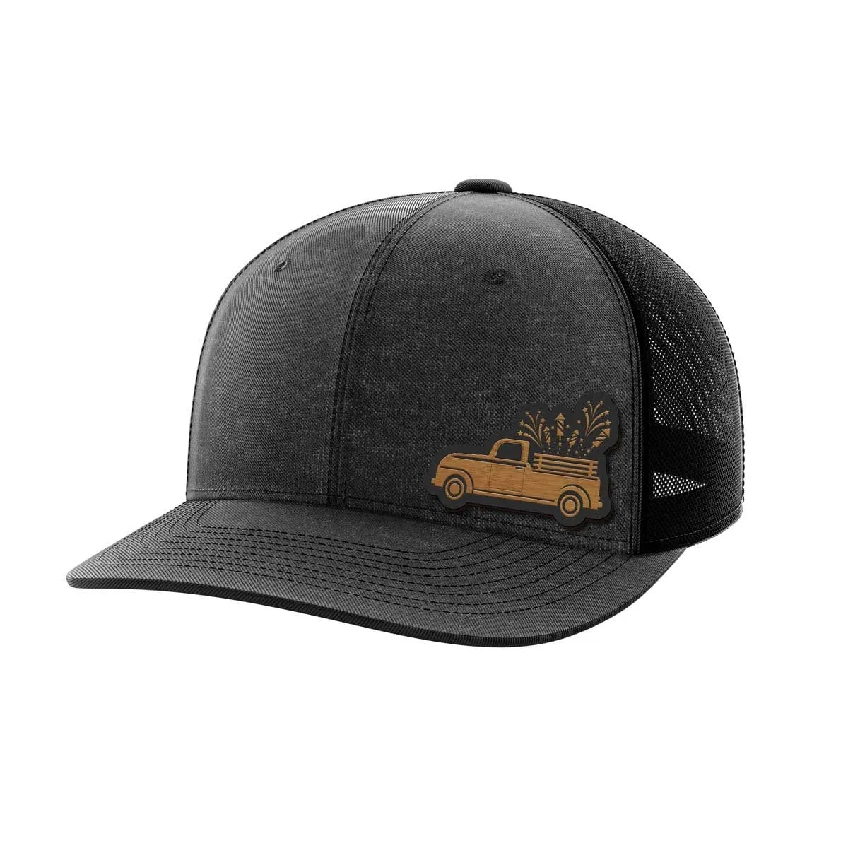 Fireworks Truck Bamboo Patch Hat