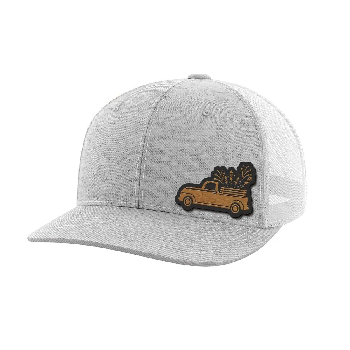 Fireworks Truck Bamboo Patch Hat
