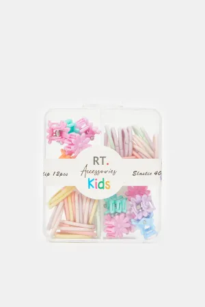 Girls Assorted Embellished Hair Accessory Set