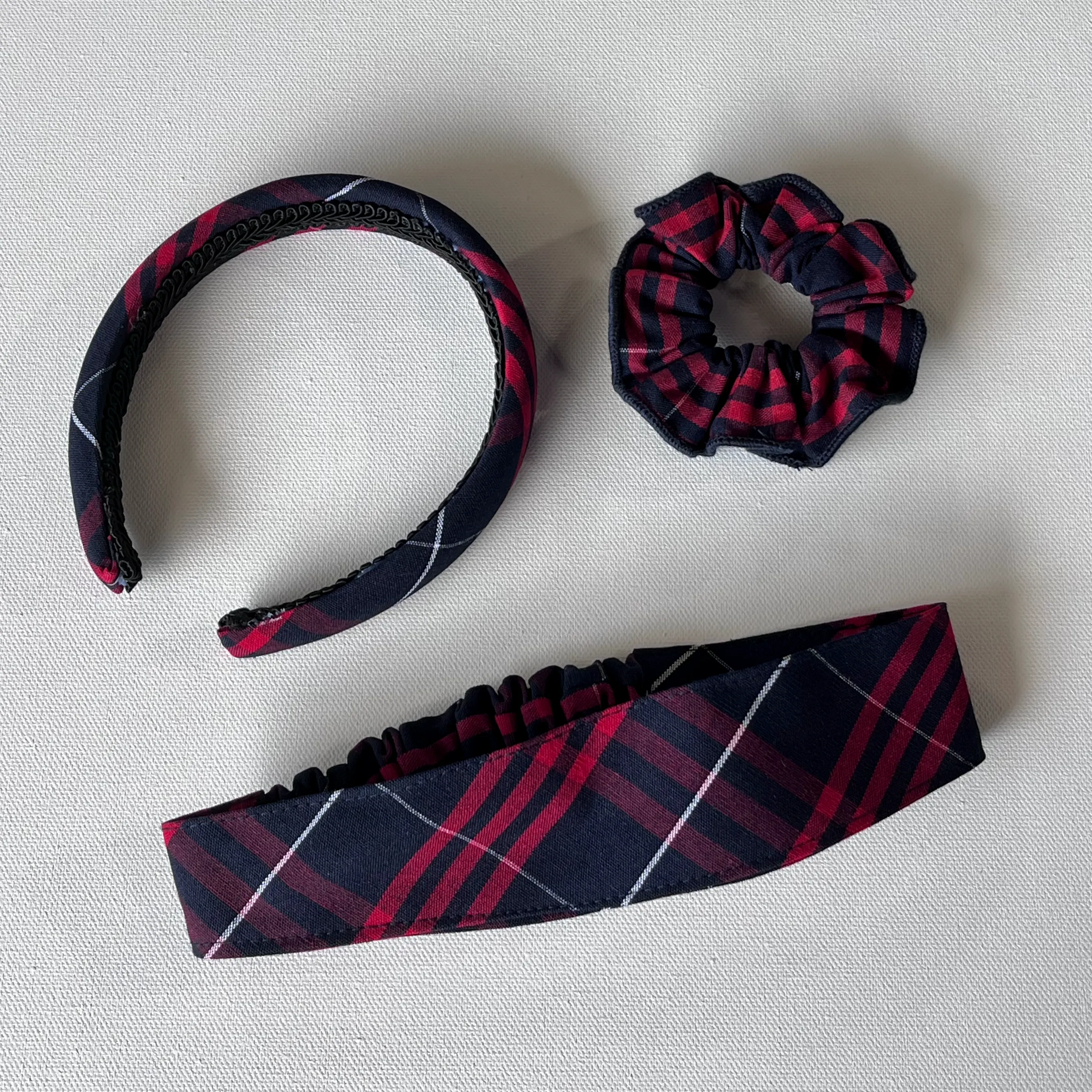 Hair Accessories Plaid 37
