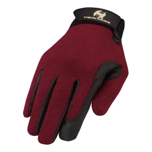 Heritage Performance Gloves  Dark Red