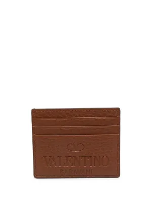 Men's Card Holder in Selleria/Antique Brass | 1Y2P0S49VXY7KK