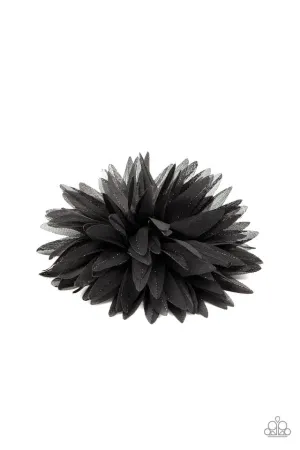 Paparazzi Hair Accessories ~ Bloom Baby, Bloom - Black