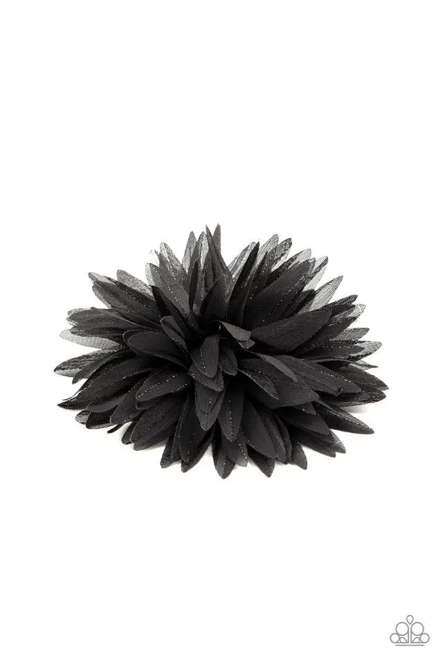 Paparazzi Hair Accessories ~ Bloom Baby, Bloom - Black
