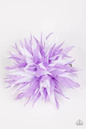 Paparazzi Hair Accessories ~ Blooming Beaches - Purple