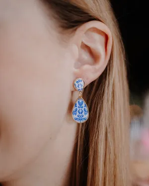 Santorini Double Drop Earrings