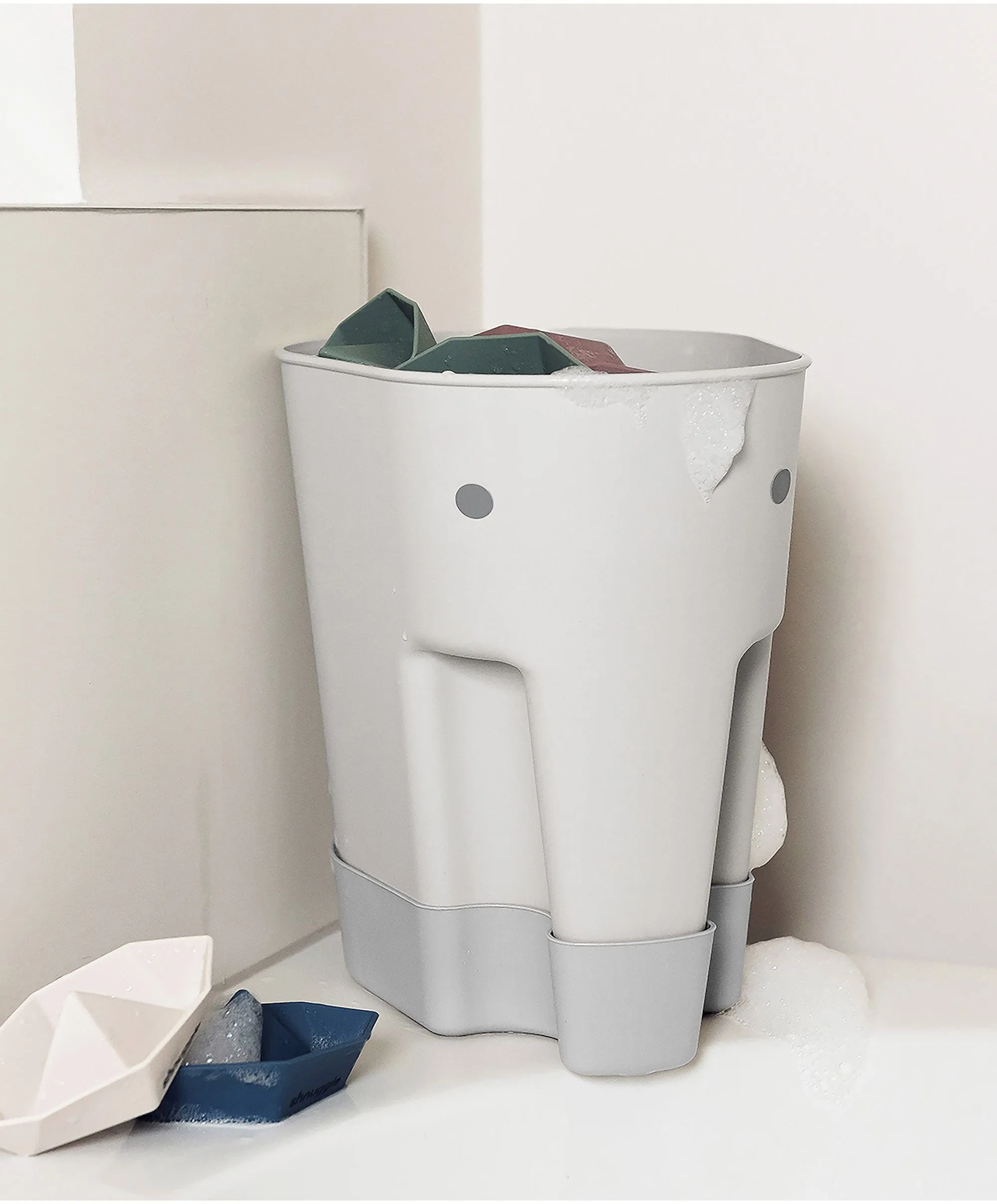 Shnuggle Ellie Bath Toy Storage Draining Caddy