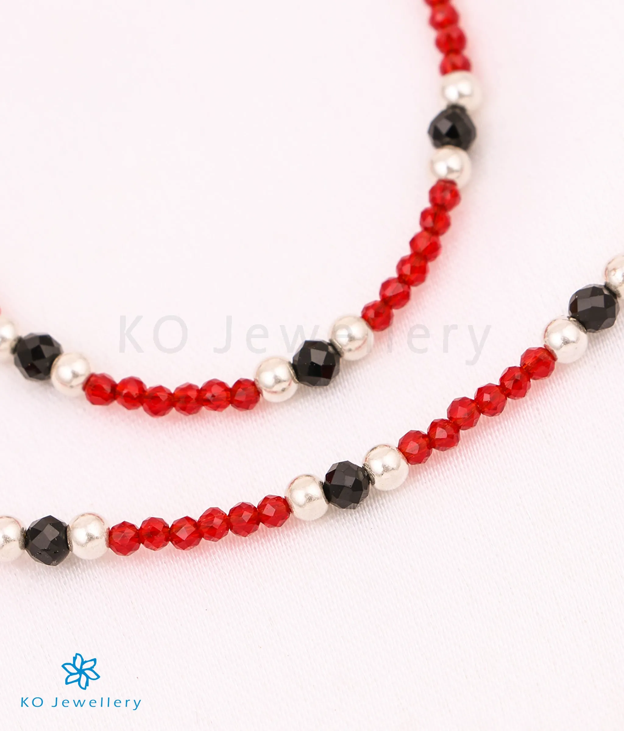 The Nirguna Silver Baby/Kids Anklets or Bracelets  (5 inches)