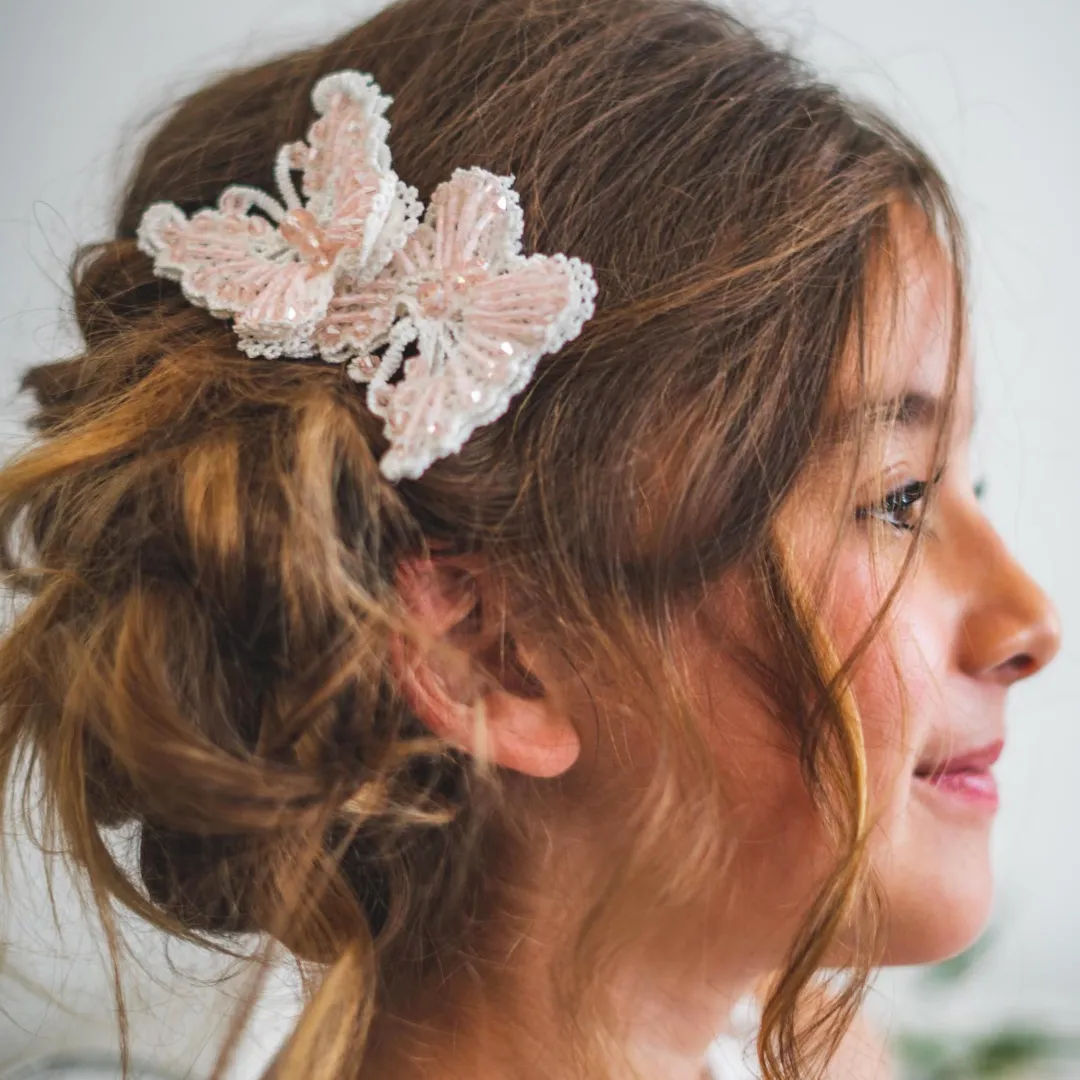 The Wings Of Love Designer Hair Clip